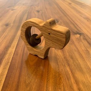 Handmade baby rattle